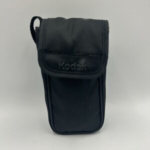 Vintage Kodak Black Camera Simple Compact Carrying Bag Pouch Loop Strap for Belt